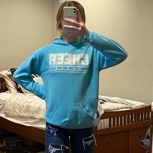 “cheer like a champion” hoodie